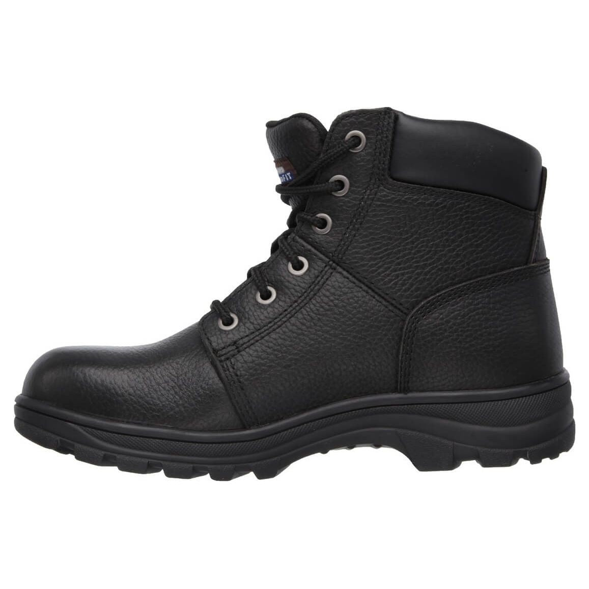 Skechers Workshire Work Safety Boots-Black-7