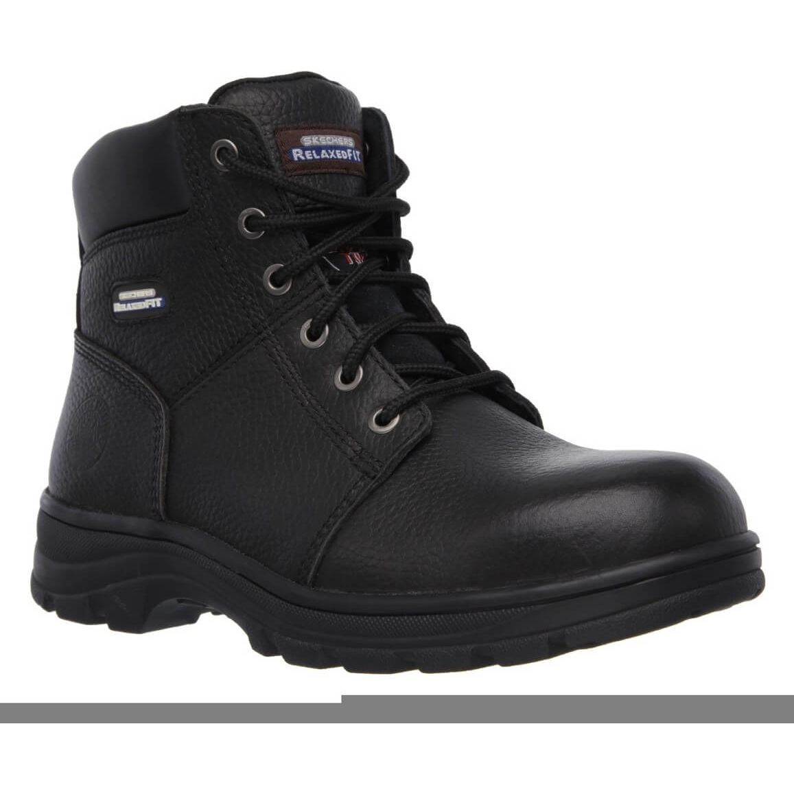 Skechers Workshire Work Safety Boots-Black-Main