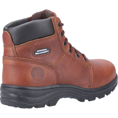 Skechers Workshire Work Safety Boots-Brown-2