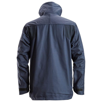 Snickers 1566 ProtecWork Jacket Navy back #colour_navy