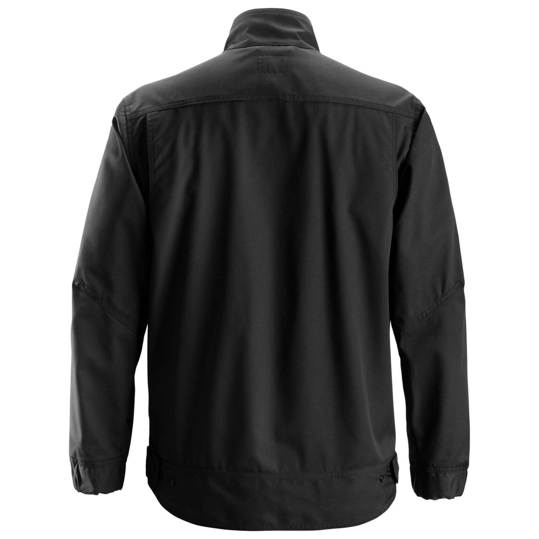 Snickers 1673 Service Jacket Black back #colour_black