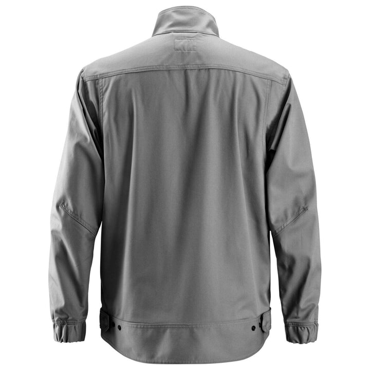 Snickers 1673 Service Jacket Grey back #colour_grey