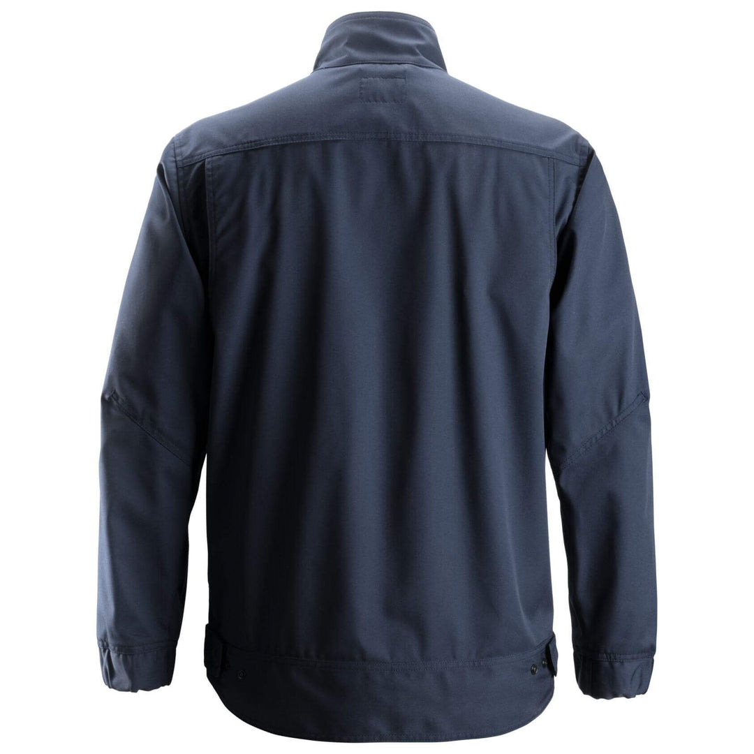 Snickers 1673 Service Jacket Navy back #colour_navy