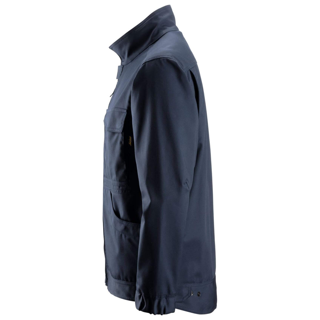 Snickers 1673 Service Jacket Navy left #colour_navy