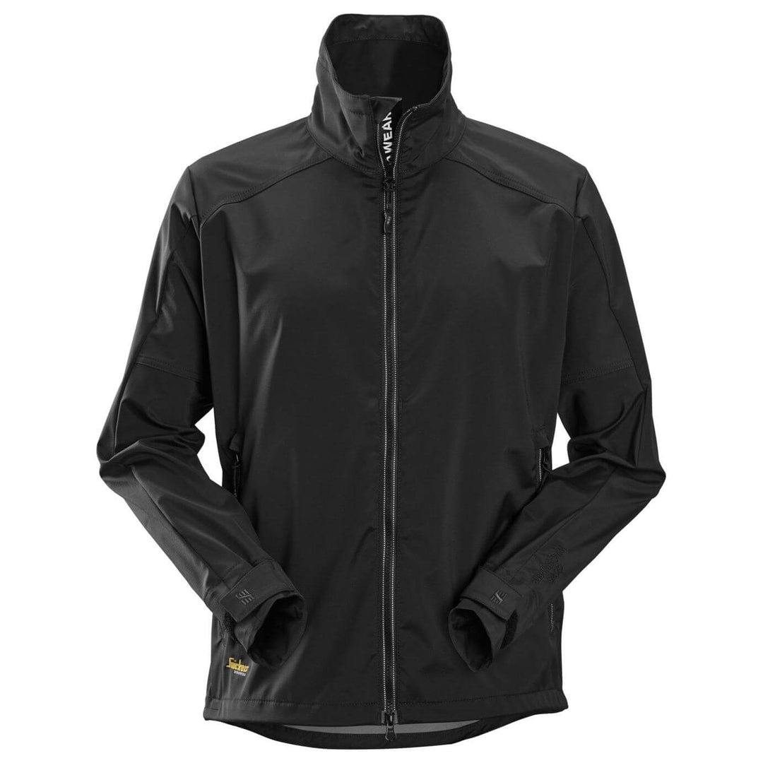 Snickers 1915 AllroundWork GORE Windstopper Jacket Black Black Main #colour_black-black