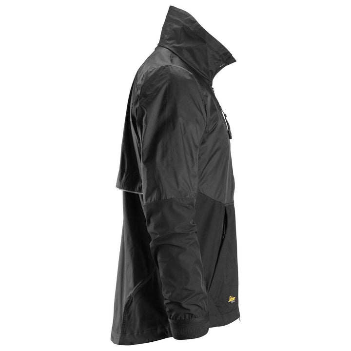 Snickers 1948 LiteWork Hybrid Wind Jacket Black Black right #colour_black-black