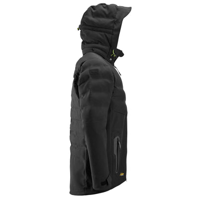 Snickers 1950 Windproof Quilted Jacket Black right #colour_black