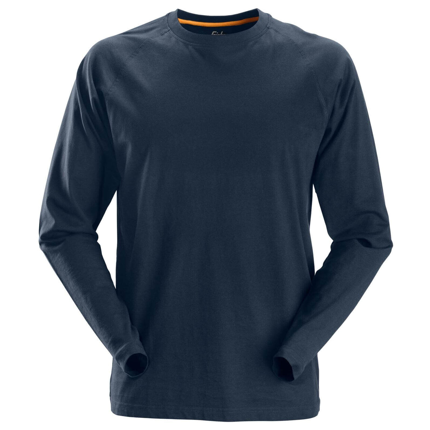 Snickers 2410 AllroundWork Lightweight Long Sleeve T Shirt Navy Main #colour_navy