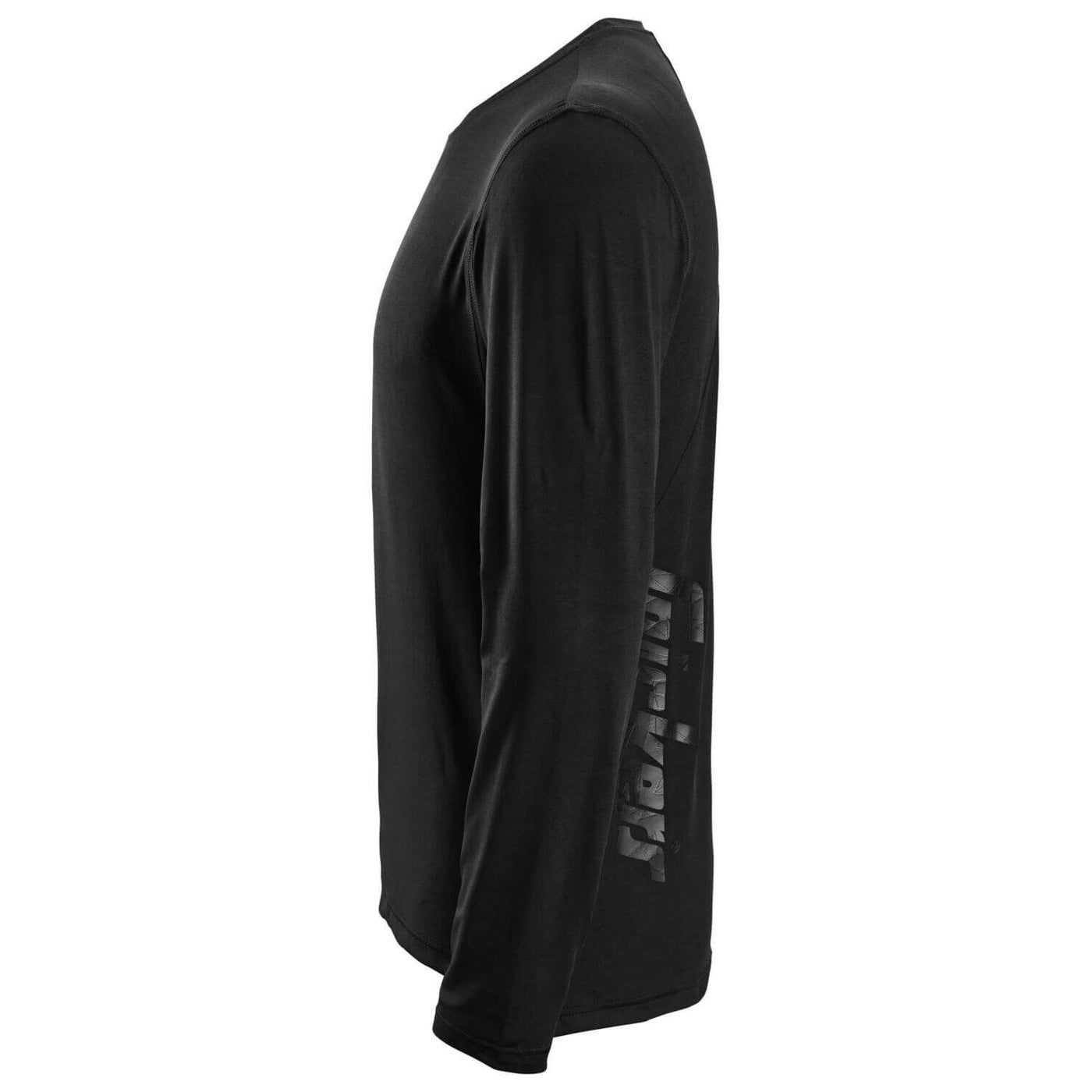 Snickers 2411 LiteWork Long Sleeve T Shirt Black left3883414 #colour_black