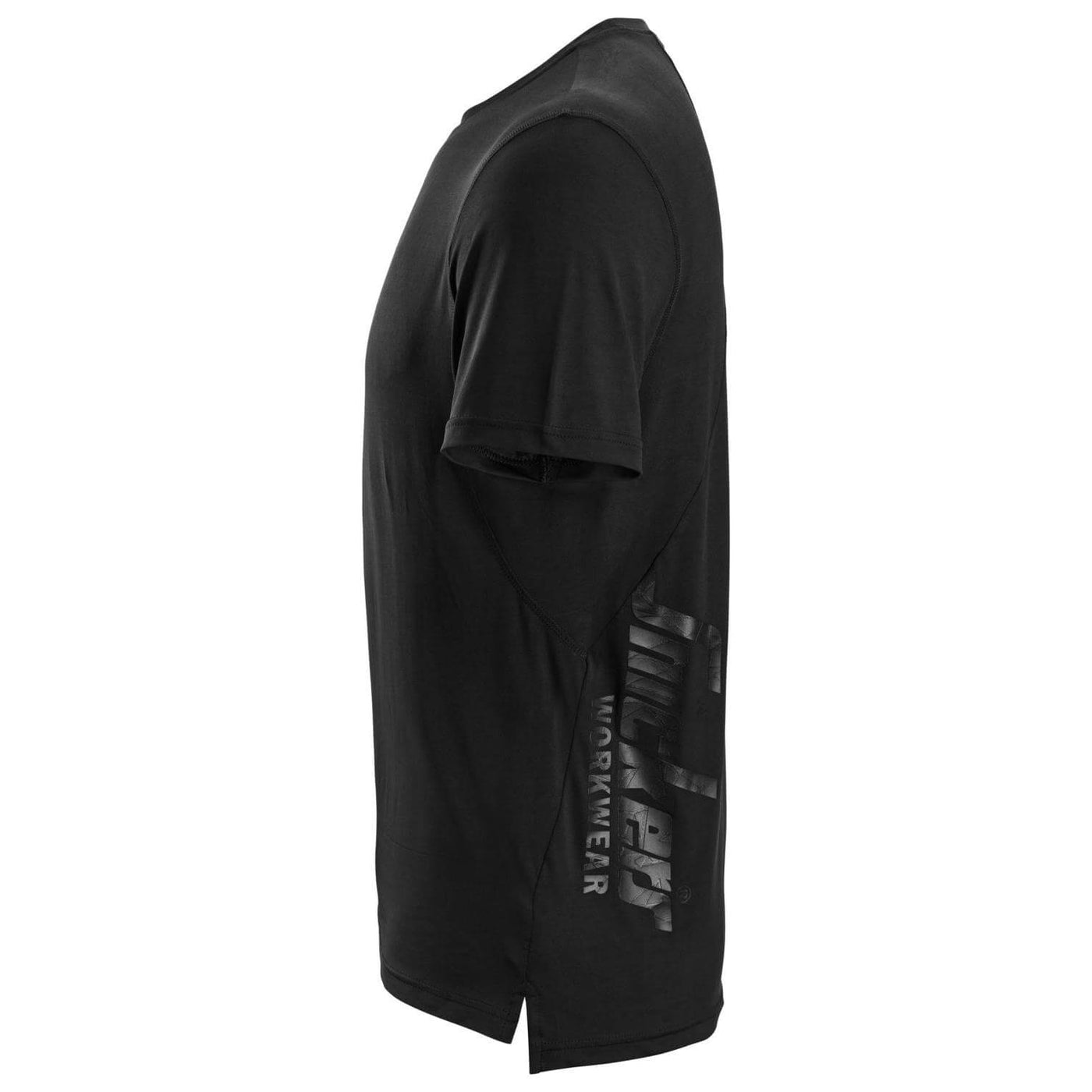 Snickers 2511 LiteWork Lightweight T Shirt Black left #colour_black