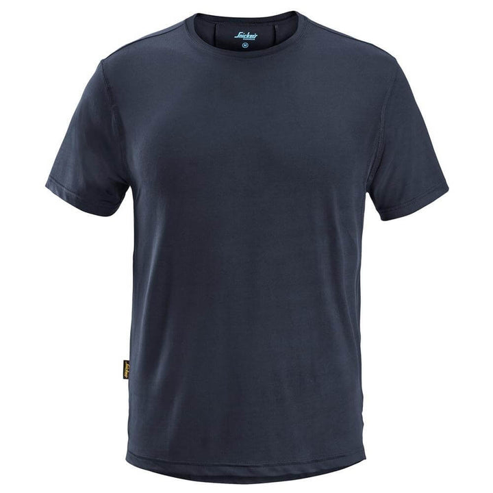 Snickers 2511 LiteWork Lightweight T Shirt Navy Main #colour_navy