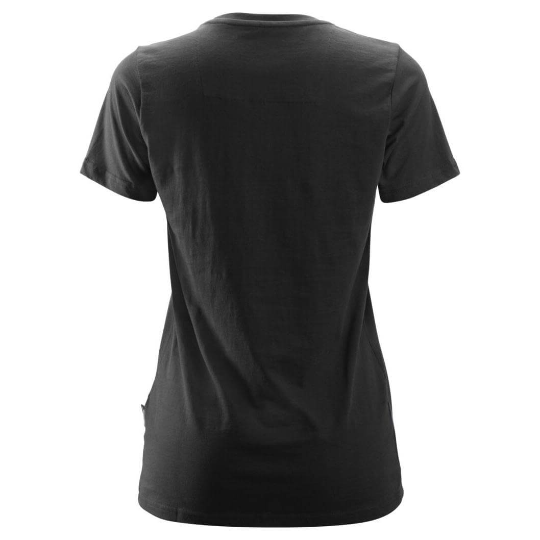 Snickers 2516 Womens T Shirt Black back #colour_black