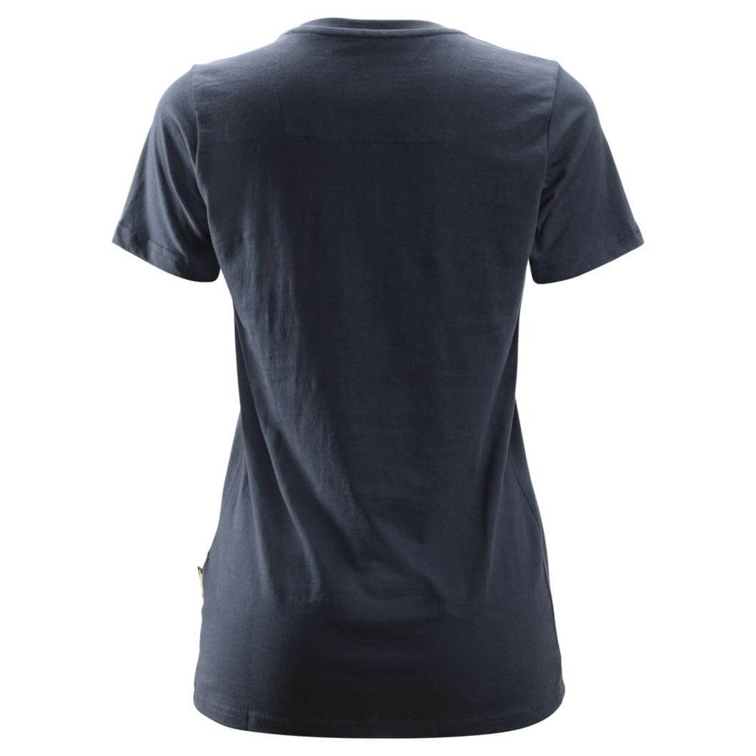 Snickers 2516 Womens T Shirt Navy back #colour_navy