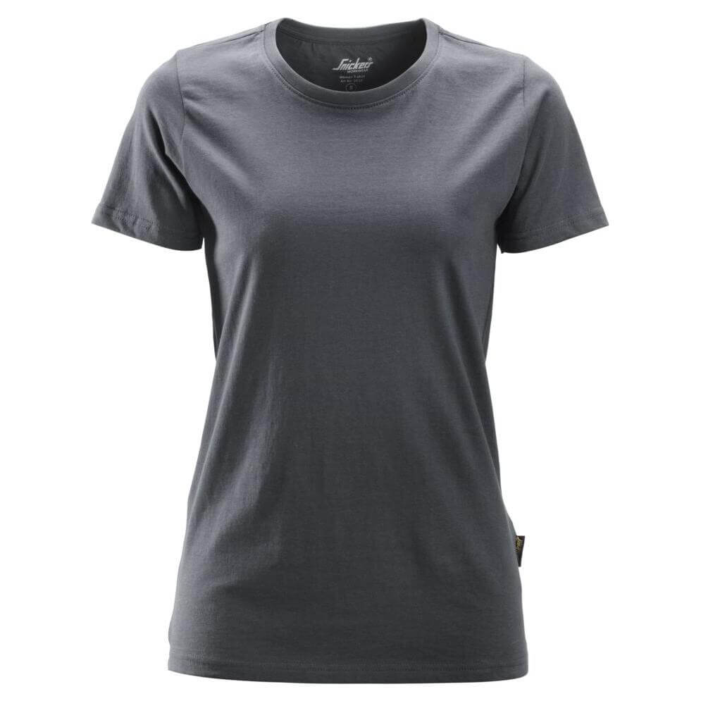 Snickers 2516 Womens T Shirt Steel Grey Main #colour_steel-grey