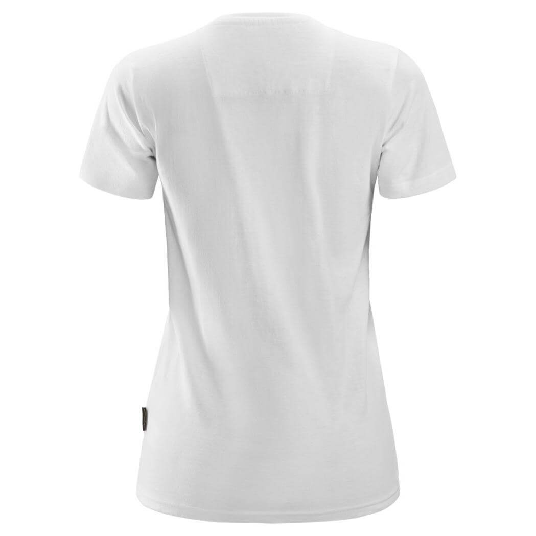 Snickers 2516 Womens T Shirt White back #colour_white