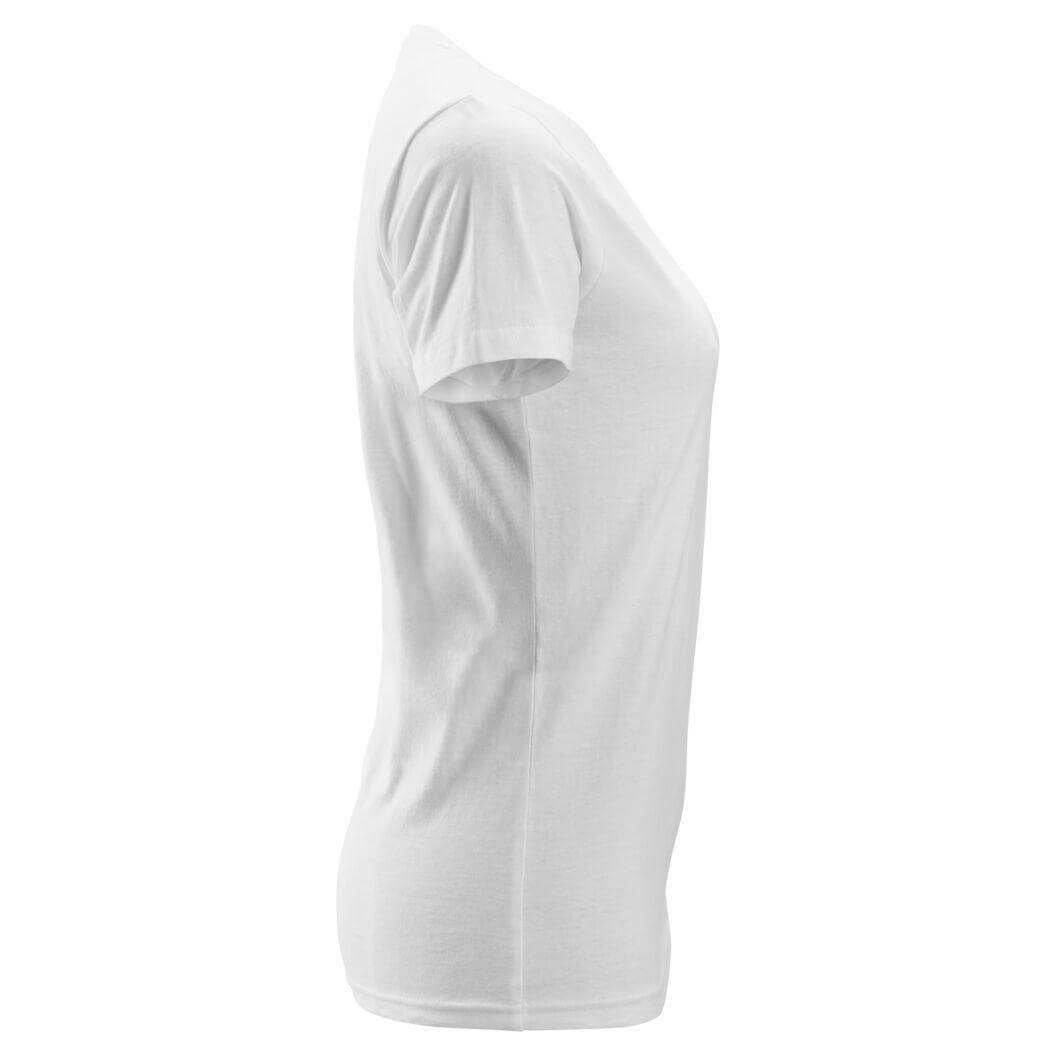 Snickers 2516 Womens T Shirt White right #colour_white