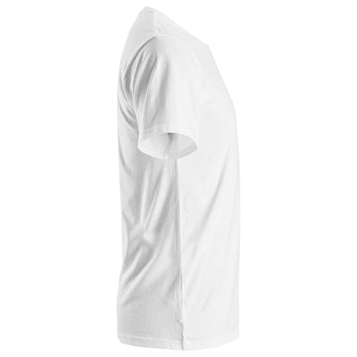 Snickers 2526 AllroundWork T Shirt Organic Cotton White right #colour_white
