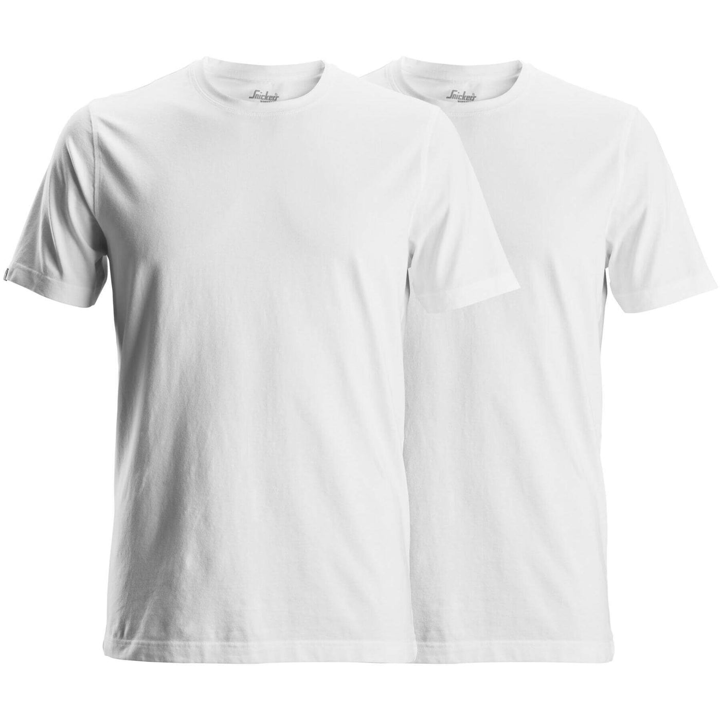 Snickers 2529 T shirt in Soft Stretch 2 Pack White 3688725 #colour_white