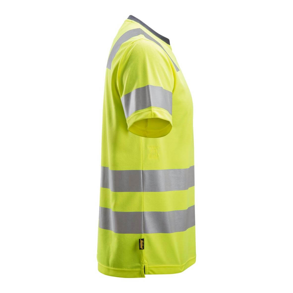 Snickers 2530 Hi Vis T Shirt Class 2 Hi Vis Yellow right #colour_hi-vis-yellow