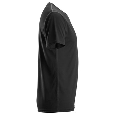 Snickers 2558 AllroundWork Anti Odour Moisture Wicking T Shirt Black right #colour_black