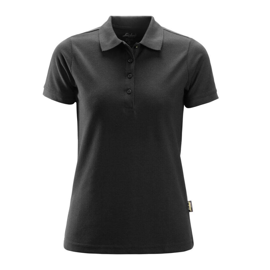 Snickers 2702 Womens Polo Shirt Black Main #colour_black