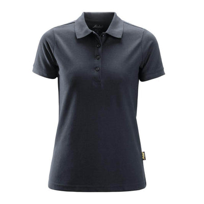 Snickers 2702 Womens Polo Shirt Steel Grey Main #colour_steel-grey