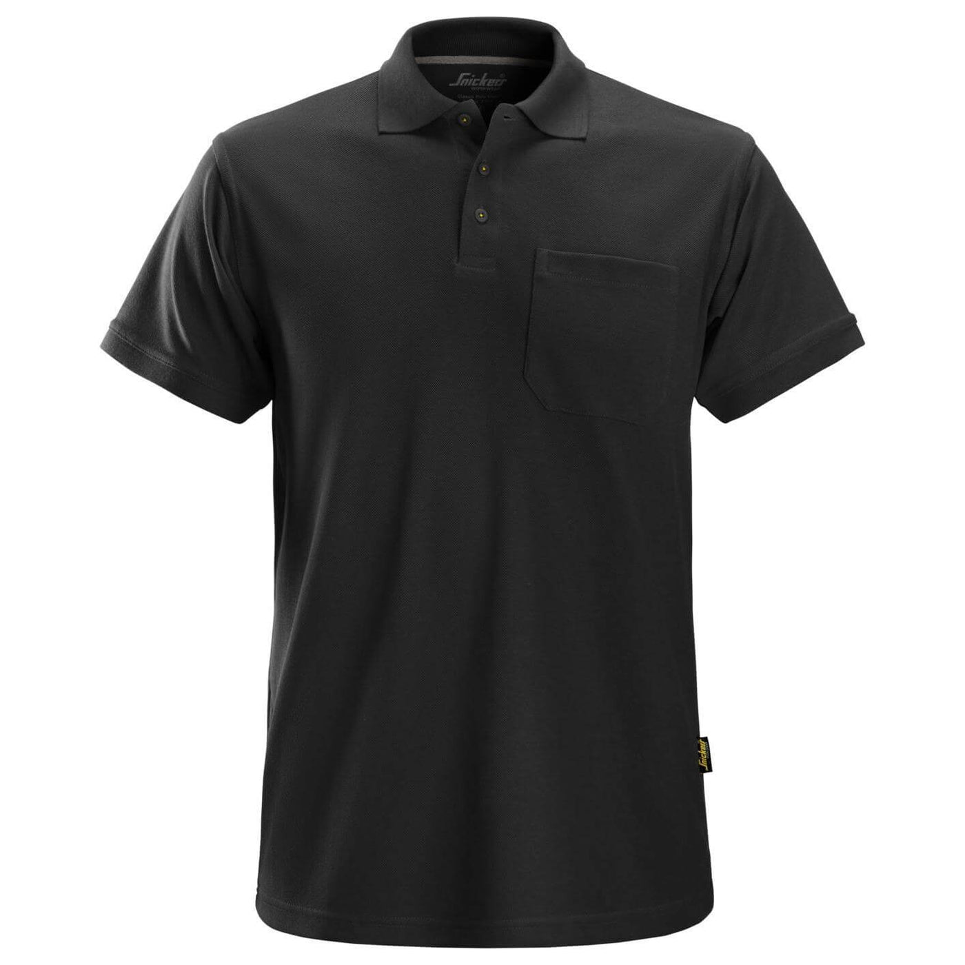 Snickers 2708 Classic Polo Shirt Black Main #colour_black