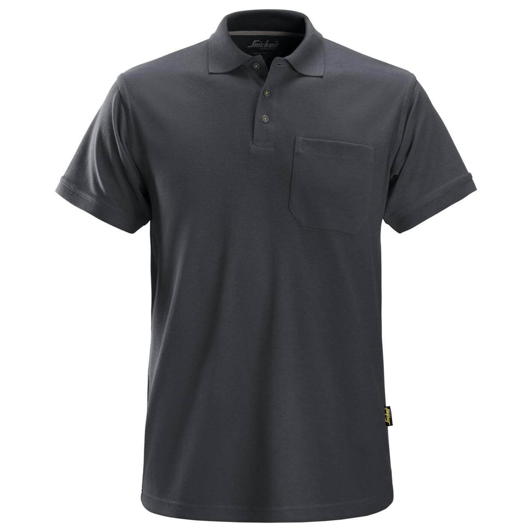 Snickers 2708 Classic Polo Shirt Steel Grey Main #colour_steel-grey