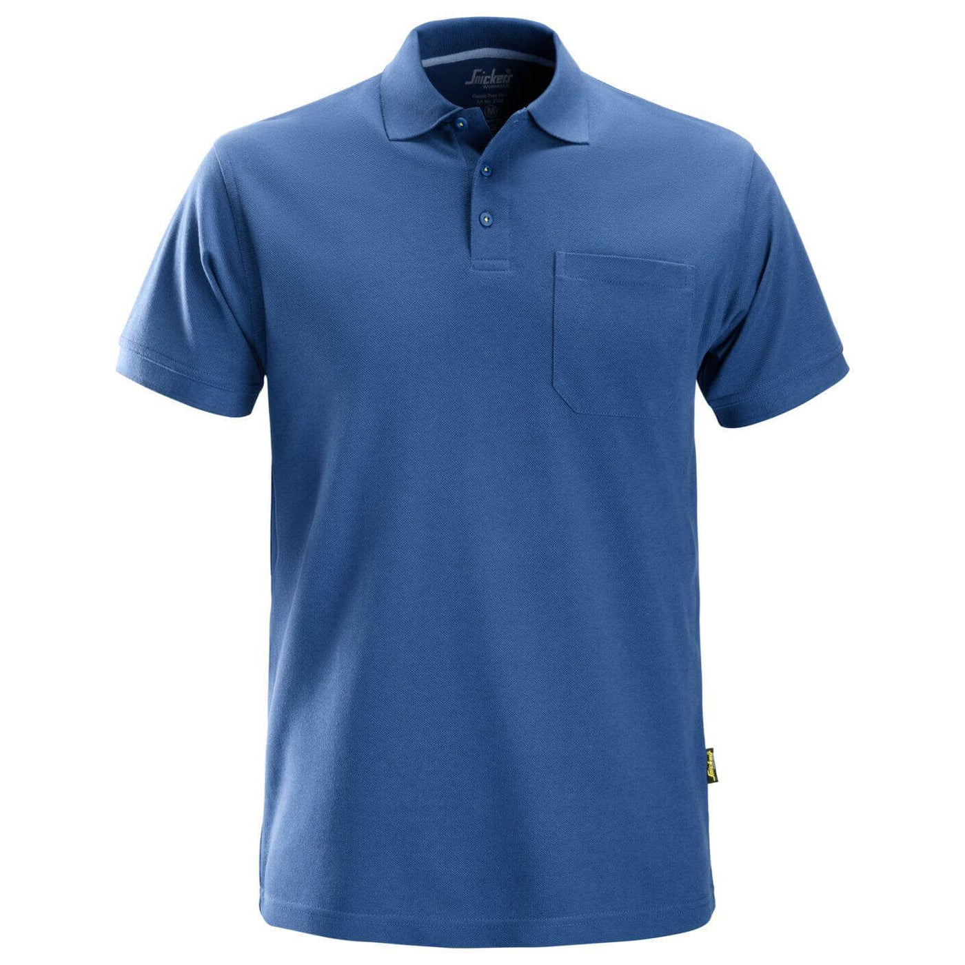 Snickers 2708 Classic Polo Shirt True Blue Main #colour_true-blue