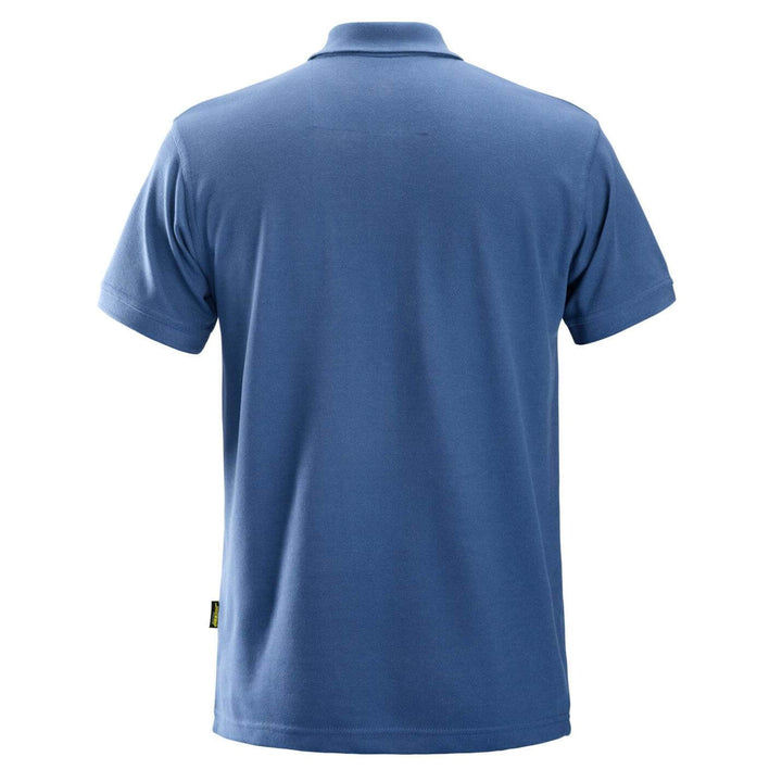 Snickers 2708 Classic Polo Shirt True Blue back #colour_true-blue