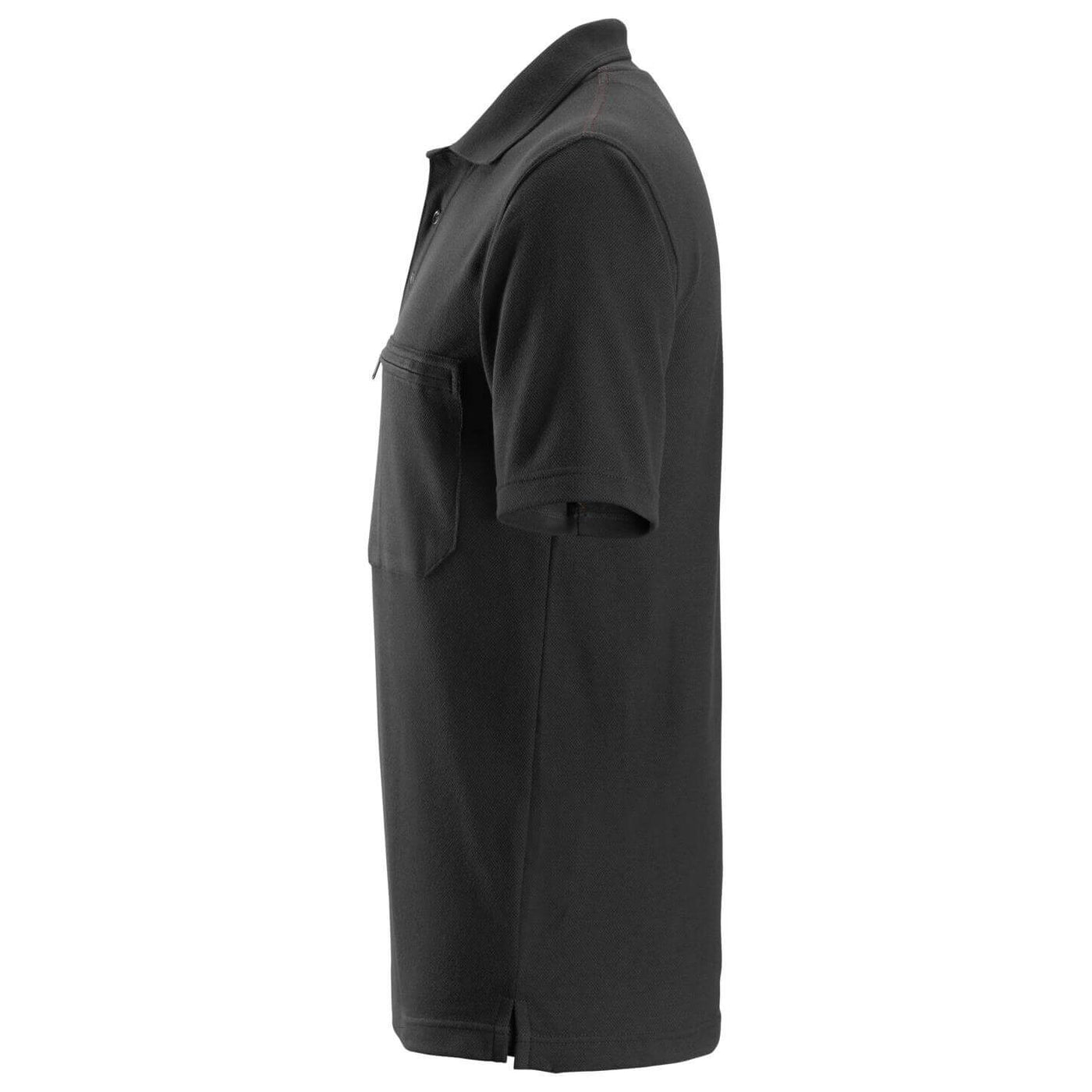Snickers 2760 ProtecWork Short Sleeve Polo Shirt Black left #colour_black