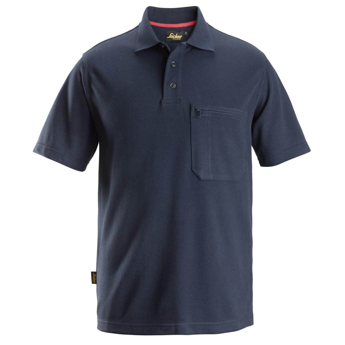 Snickers 2760 ProtecWork Short Sleeve Polo Shirt Navy Main #colour_navy