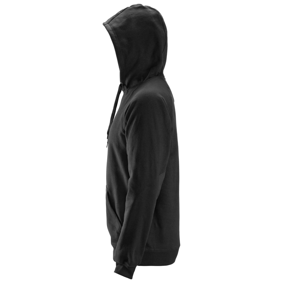 Snickers 2800 Hoodie with Kangaroo Pocket Black left #colour_black