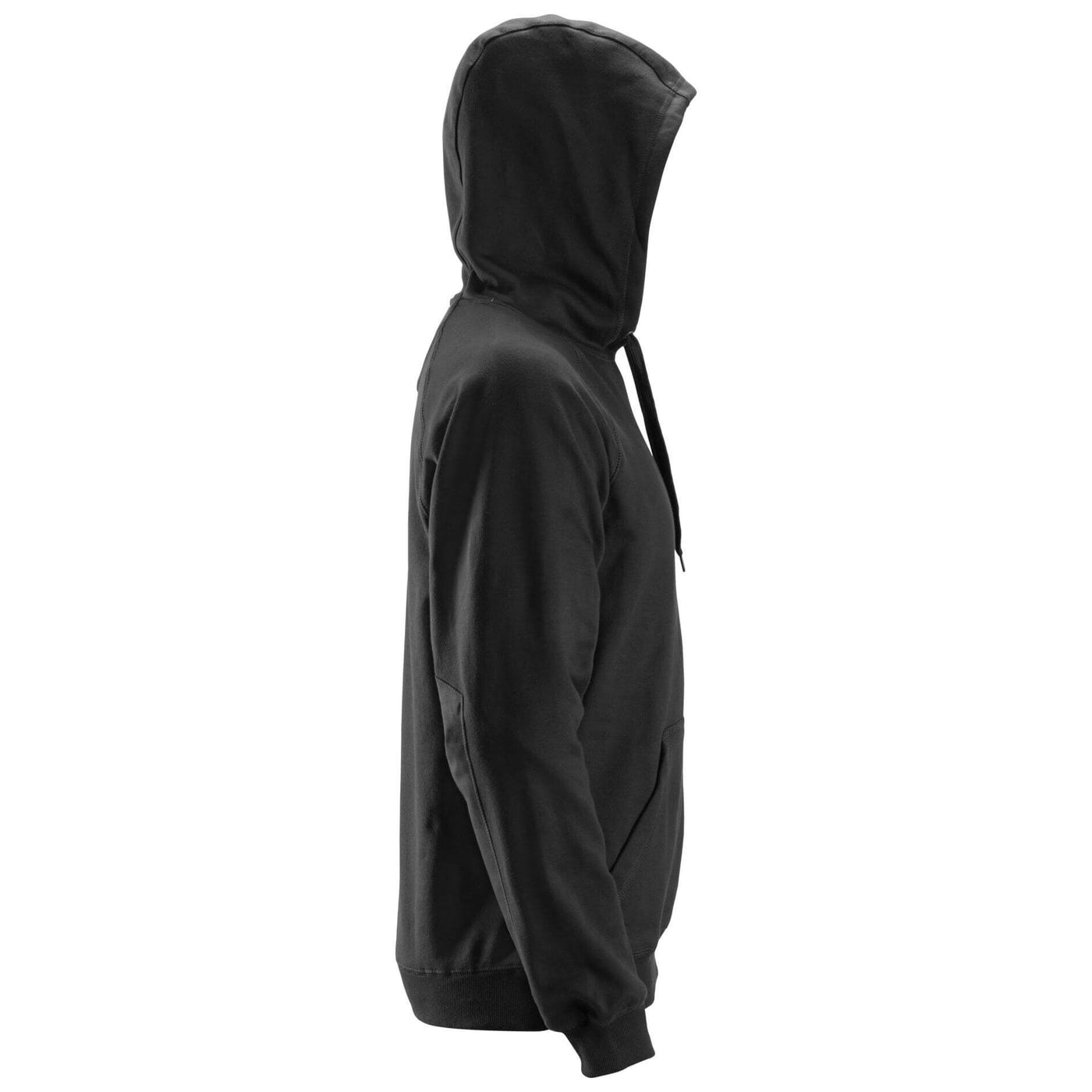 Snickers 2800 Hoodie with Kangaroo Pocket Black right #colour_black