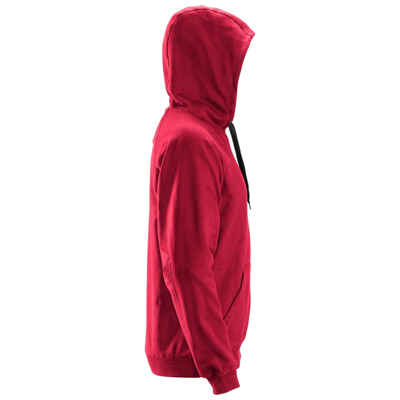Snickers 2800 Hoodie with Kangaroo Pocket Chili Red right #colour_chili-red