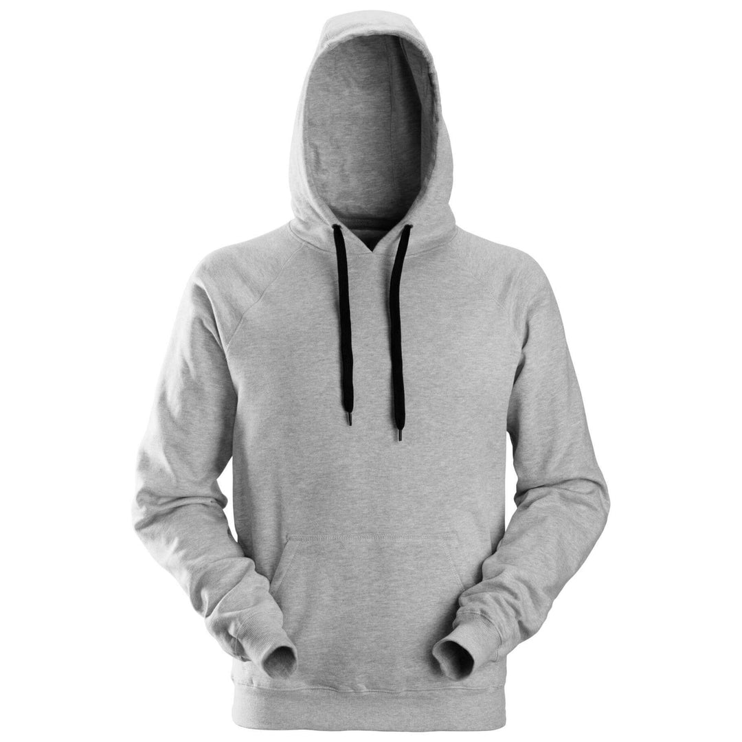 Snickers 2800 Hoodie with Kangaroo Pocket Grey Main #colour_grey