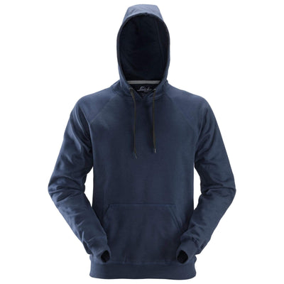 Snickers 2800 Hoodie with Kangaroo Pocket Navy Main #colour_navy