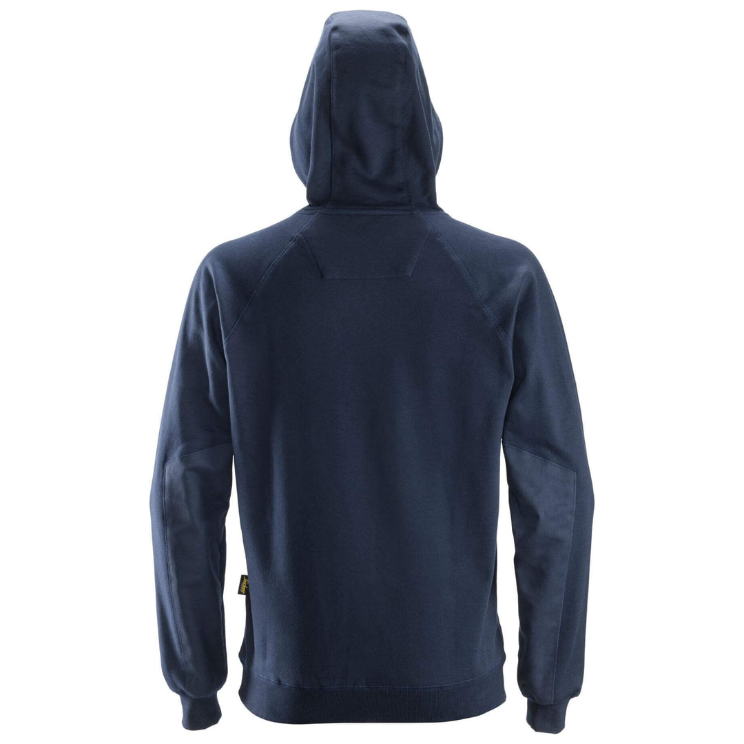 Snickers 2800 Hoodie with Kangaroo Pocket Navy back #colour_navy