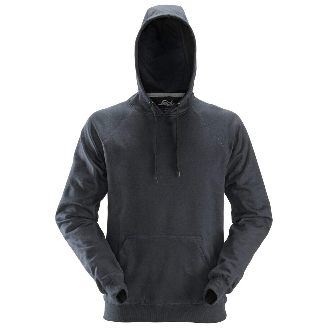 Snickers 2800 Hoodie with Kangaroo Pocket Steel Grey Main #colour_steel-grey