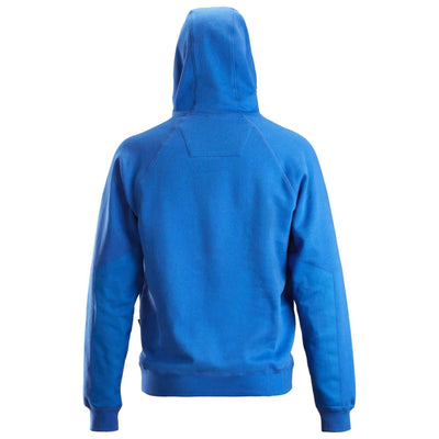 Snickers 2800 Hoodie with Kangaroo Pocket True Blue back #colour_true-blue