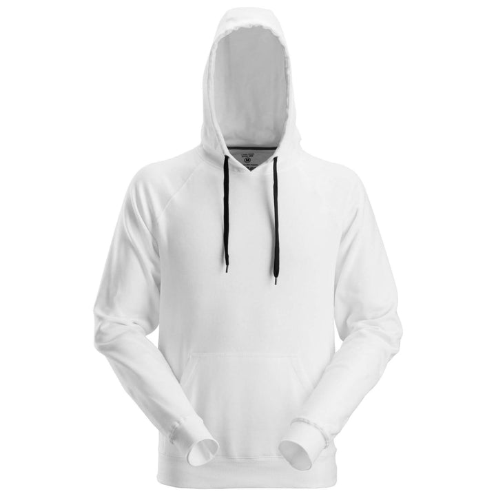 Snickers 2800 Hoodie with Kangaroo Pocket White Main #colour_white