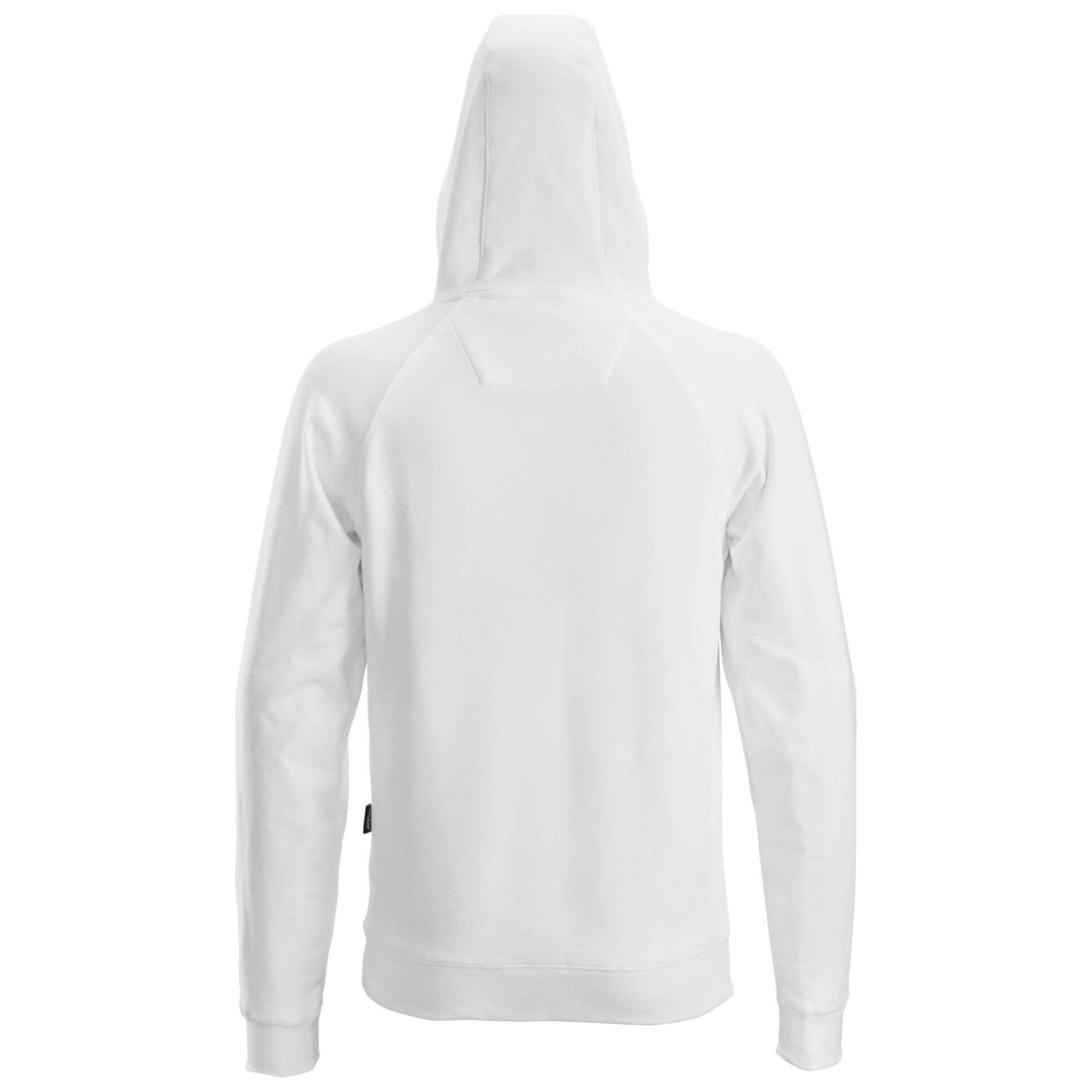 Snickers 2800 Hoodie with Kangaroo Pocket White back #colour_white