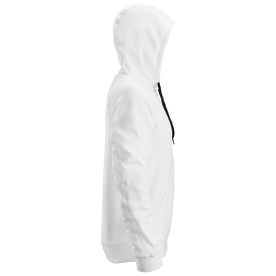 Snickers 2800 Hoodie with Kangaroo Pocket White right #colour_white