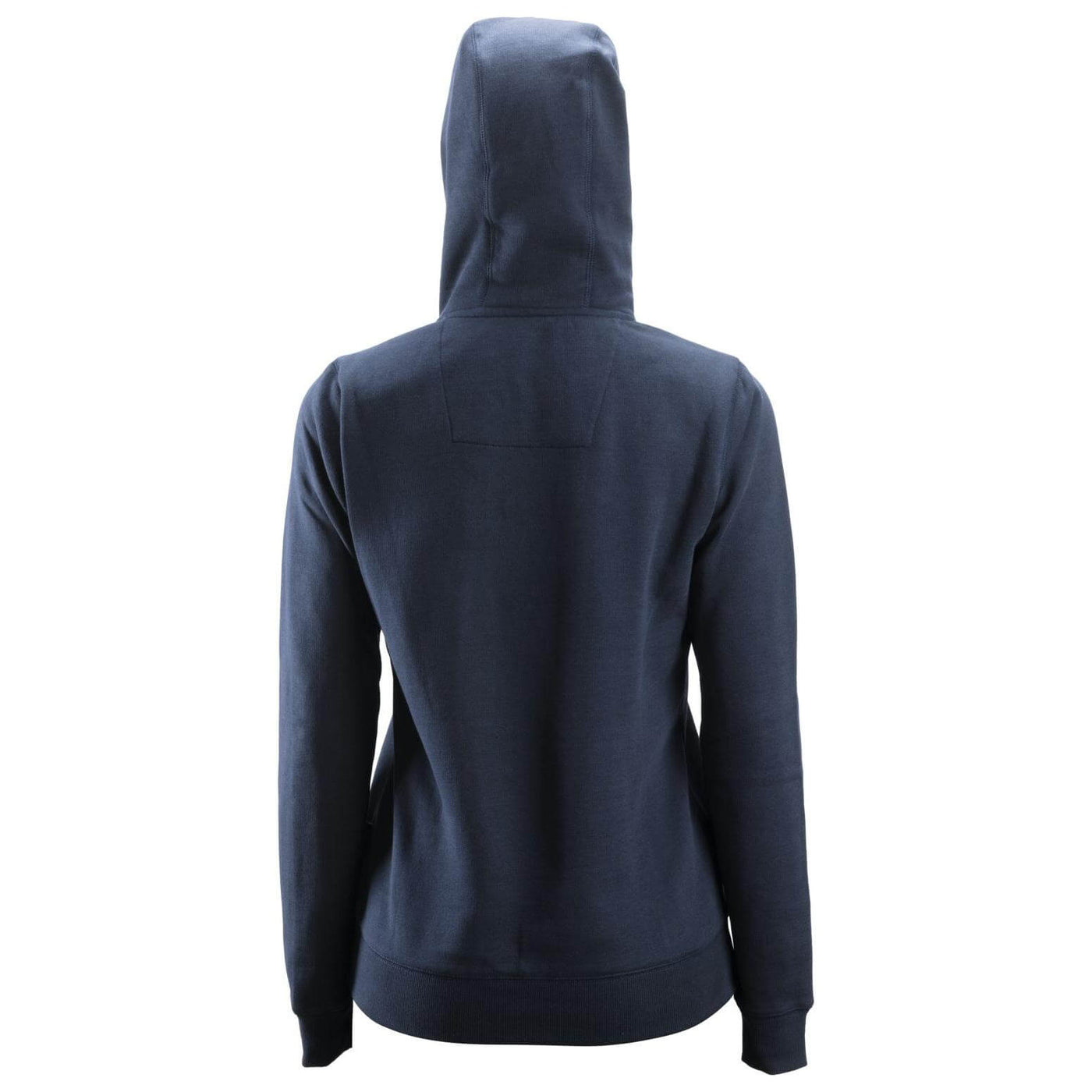 Snickers 2806 Womens Zip Hoodie with Kangaroo Pocket Navy back #colour_navy