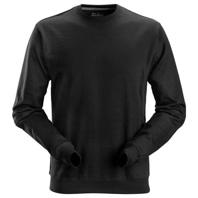 Snickers 2810 Sweatshirt Black Main #colour_black