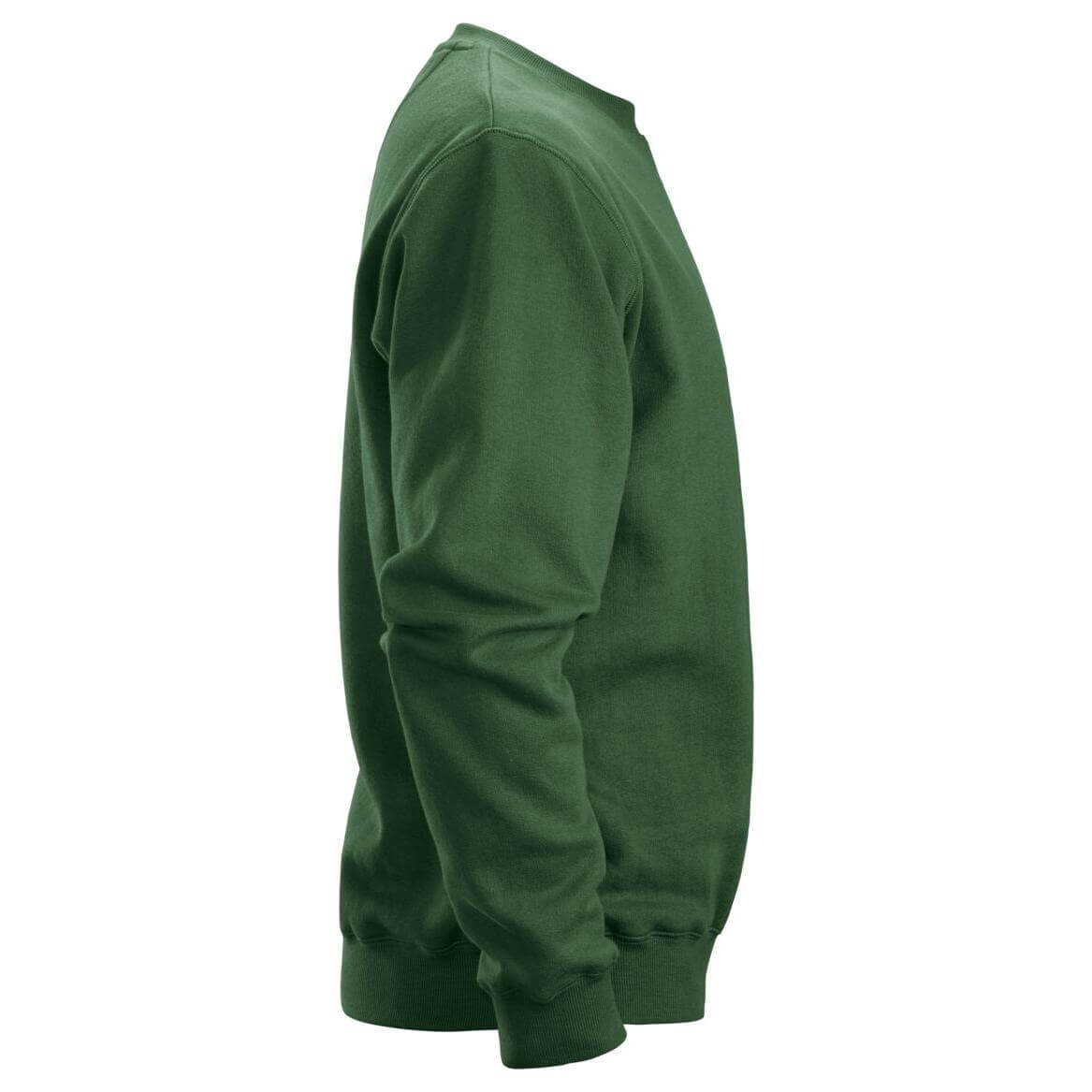 Snickers 2810 Sweatshirt Forest Green right #colour_forest-green
