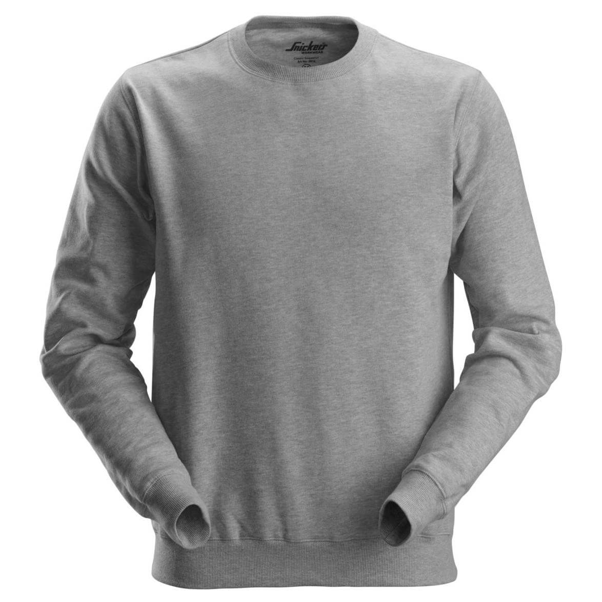 Snickers 2810 Sweatshirt Grey Main #colour_grey