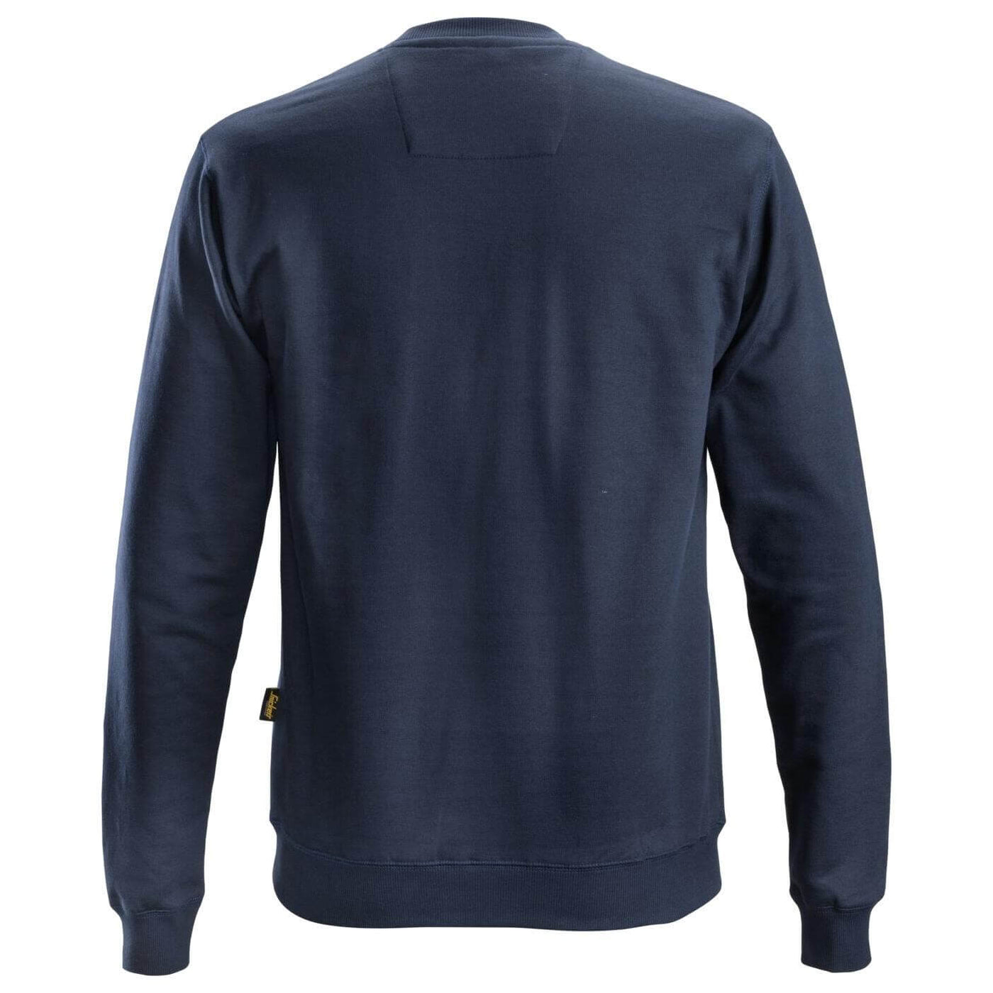 Snickers 2810 Sweatshirt Navy back #colour_navy