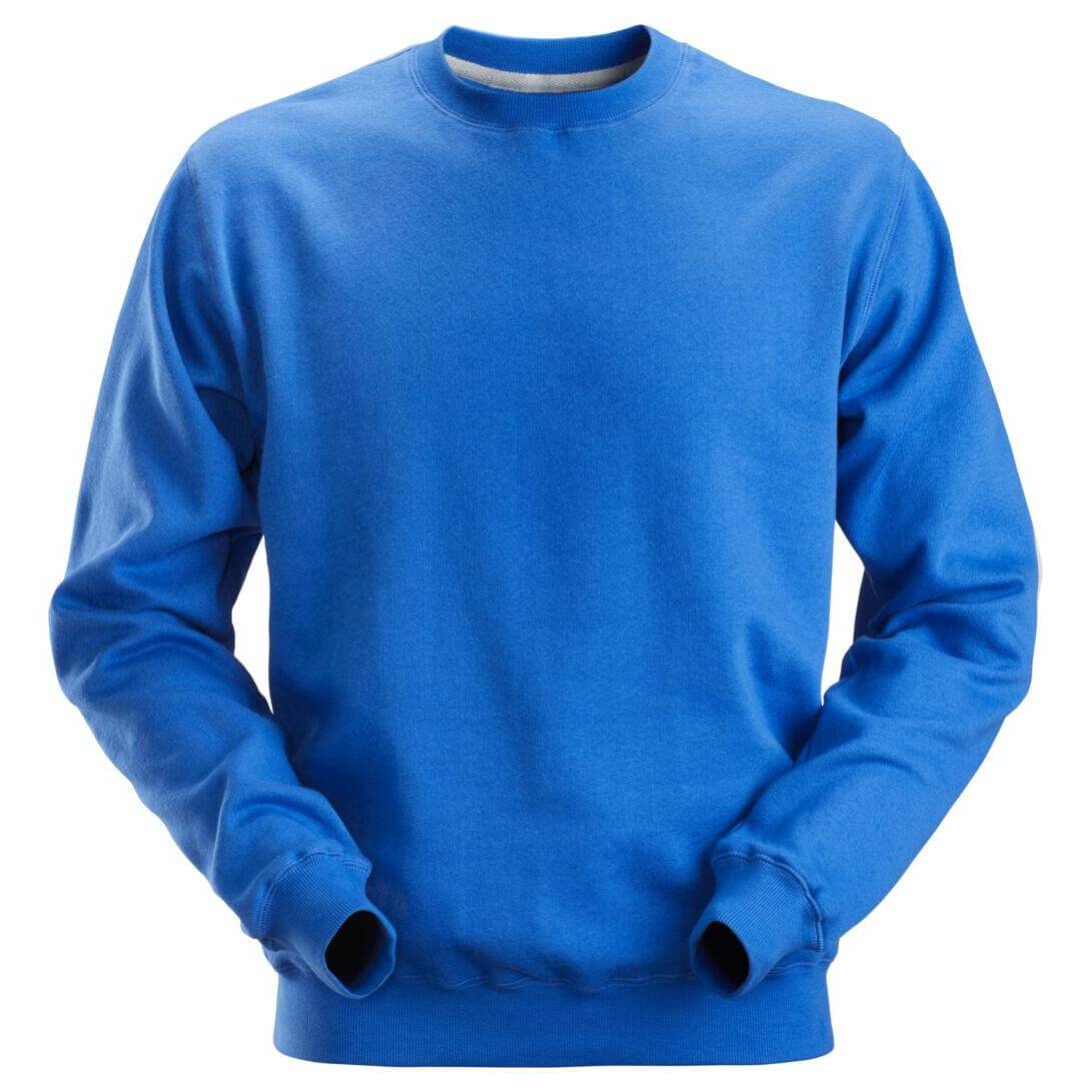 Snickers 2810 Sweatshirt True Blue Main #colour_true-blue
