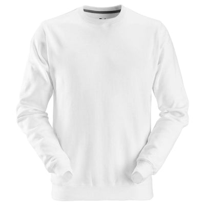 Snickers 2810 Sweatshirt White Main #colour_white